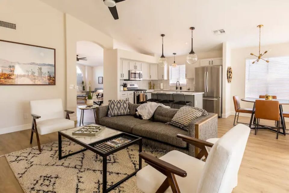 Family room to relax and socialize with your guests before going out.