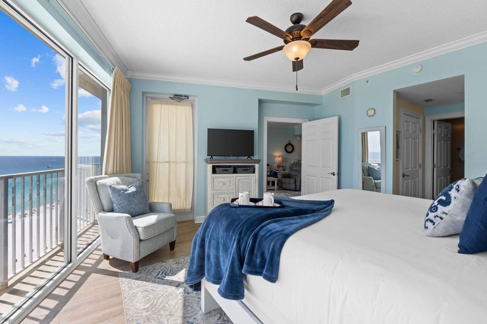 Primary Bedroom with King Size Bed