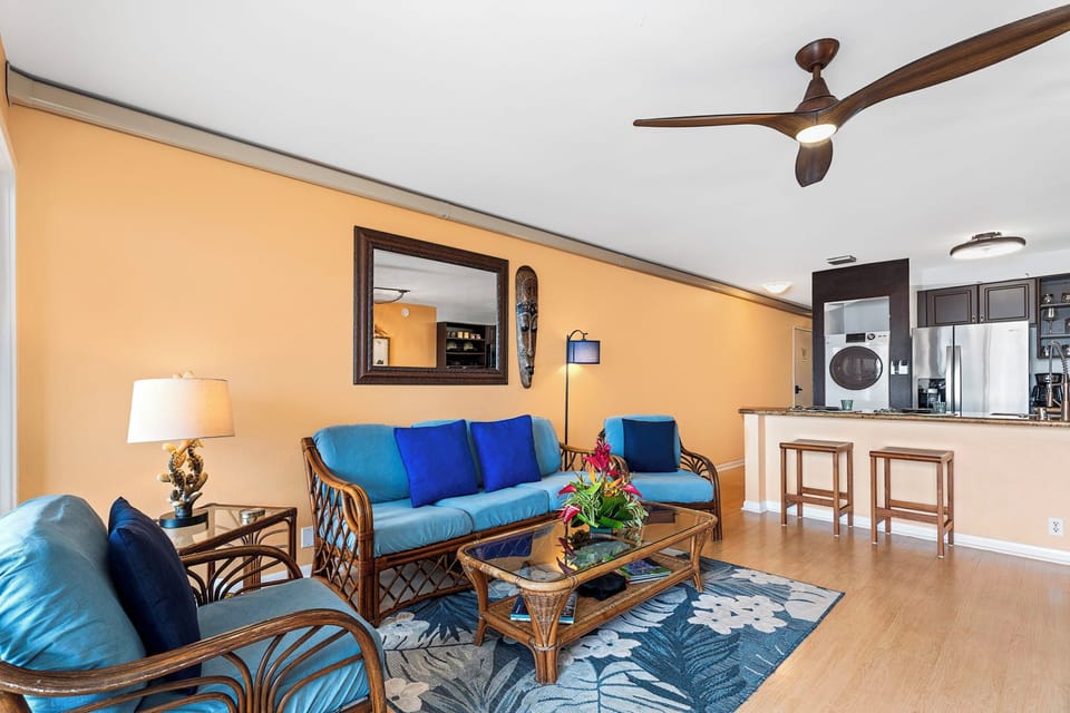 Living Room towards Breakfast Bar/Kitchen