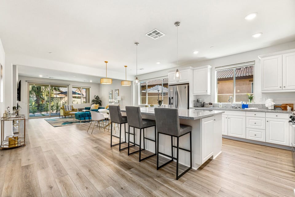 Open and light filled great room