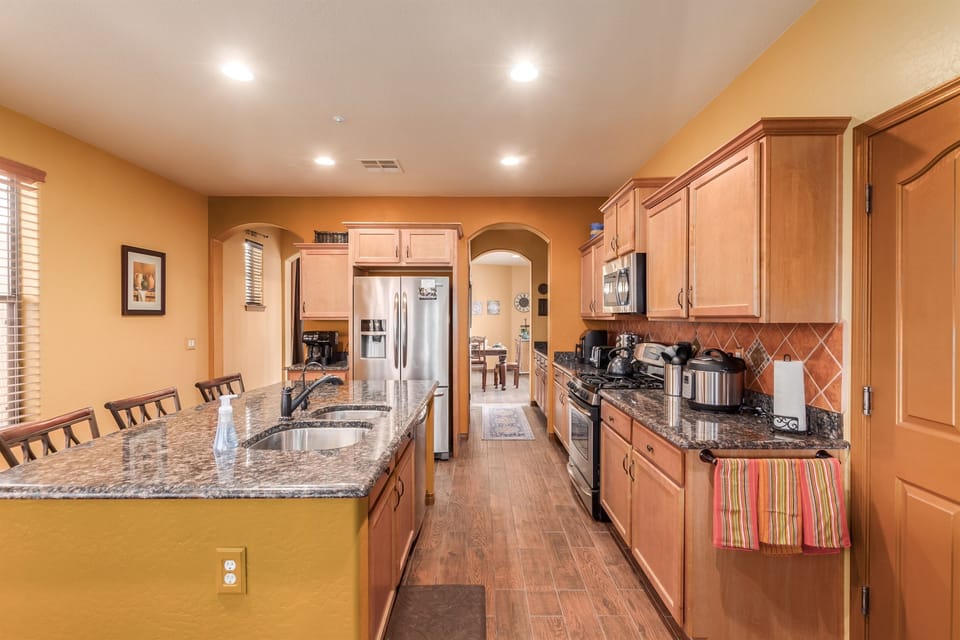 Kitchen through to Dining Room