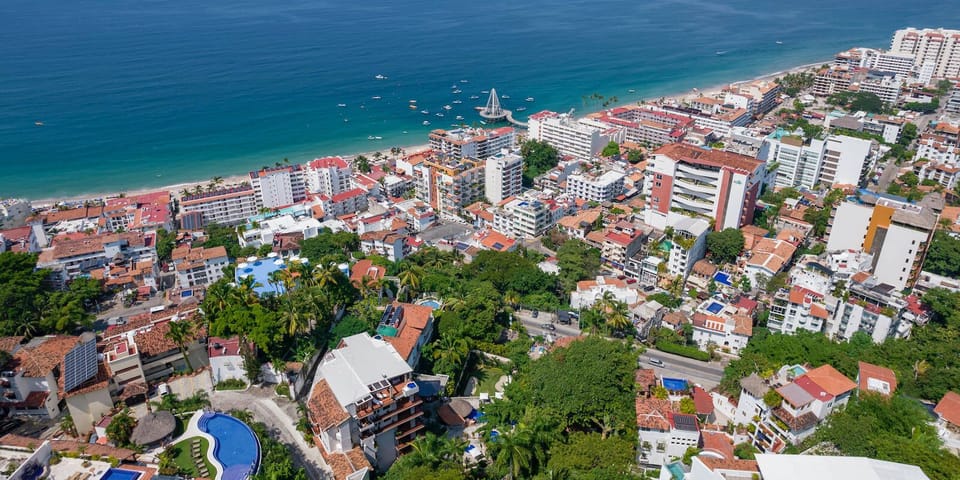 Views of Banderas Bay &amp; Downtown Puerto Vallarta