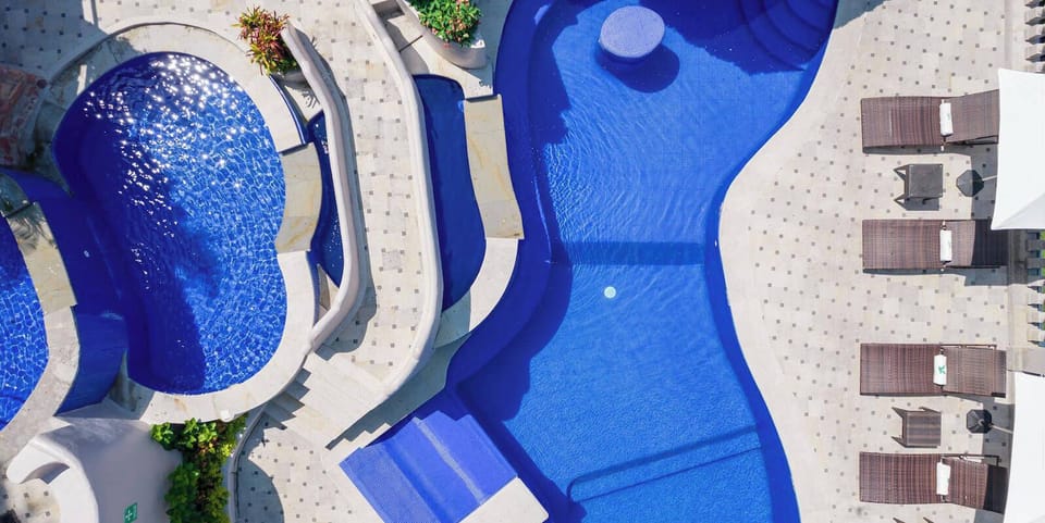 Sun bathing by the Pool