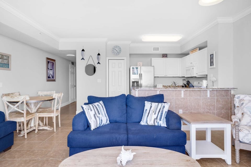 Living to kitchen view