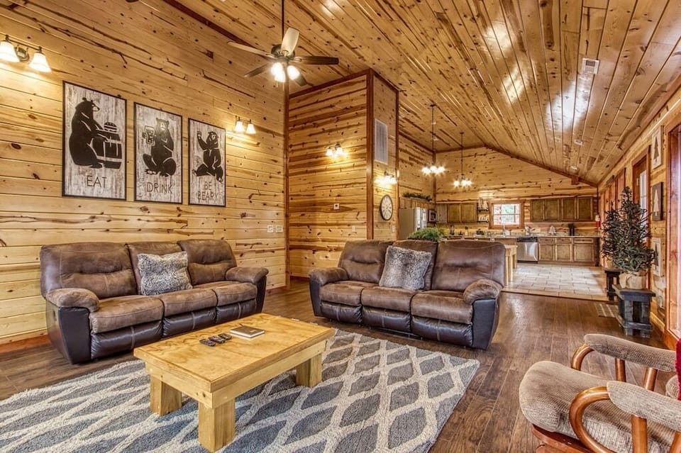 Eat, Drink and Be Beary's cozy living area