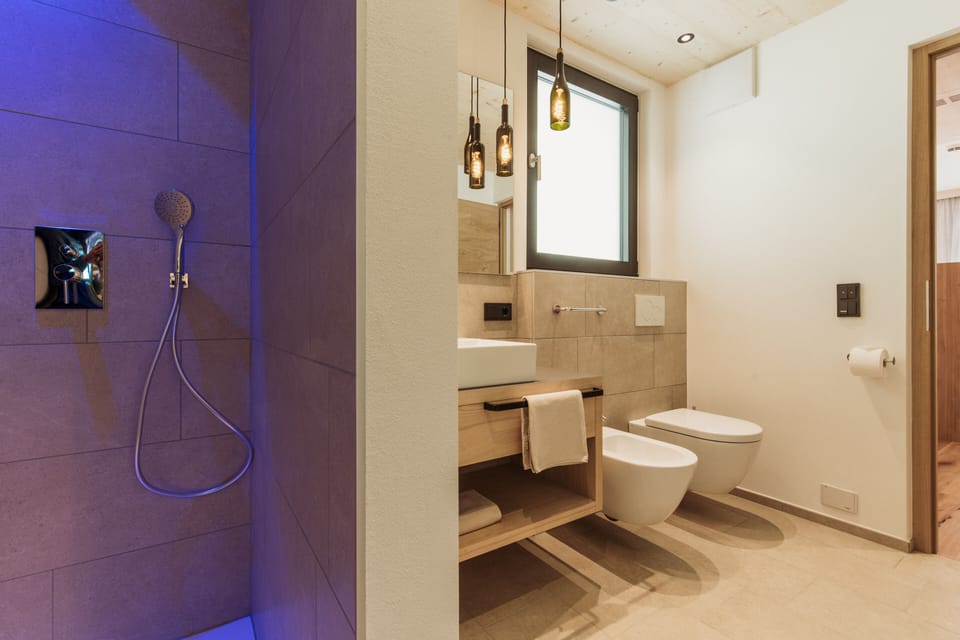 Junior Studio Suite | Bathroom | Shower, hair dryer, towels, soap