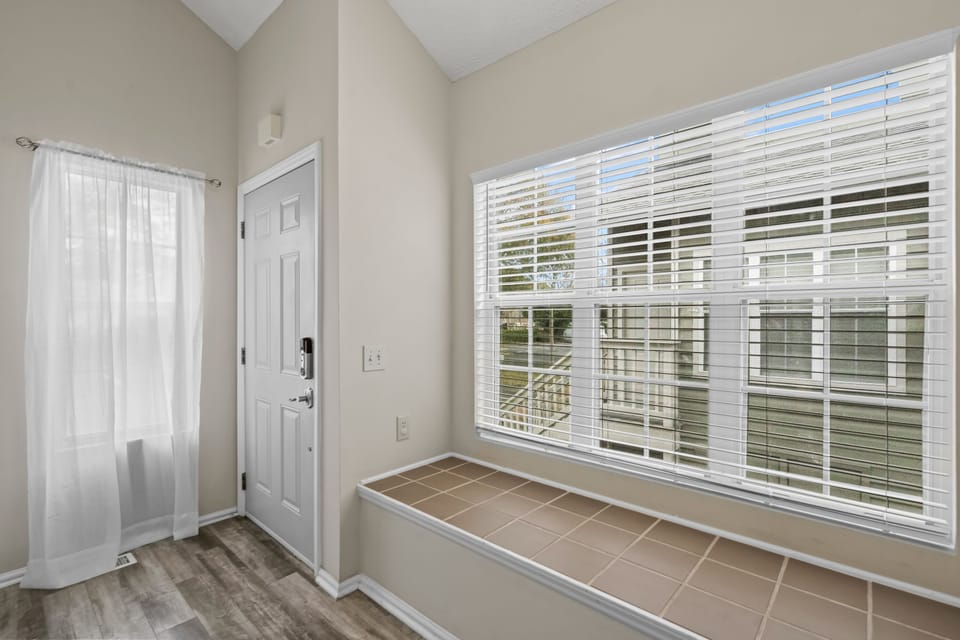 Entryway to the unit