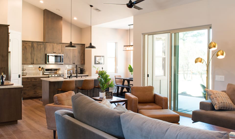Open floor plan