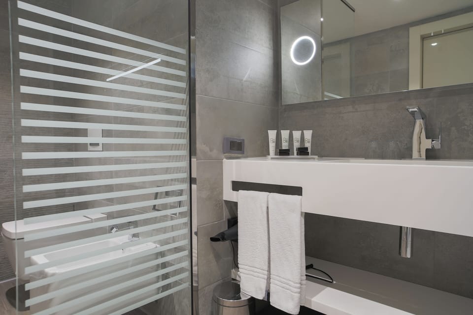 Standard Room | Bathroom | Hydromassage showerhead, free toiletries, hair dryer, bathrobes