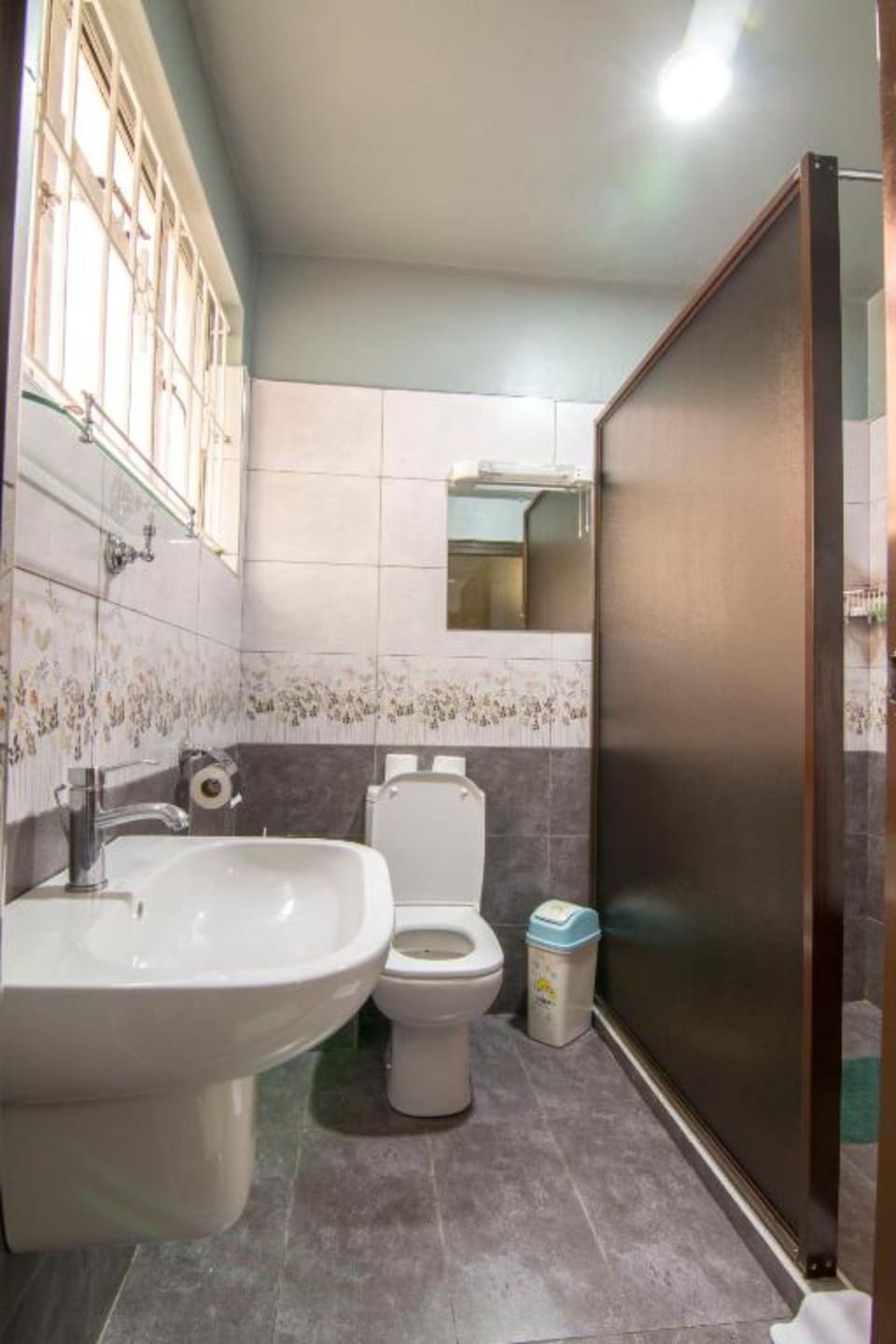 Shower, towels