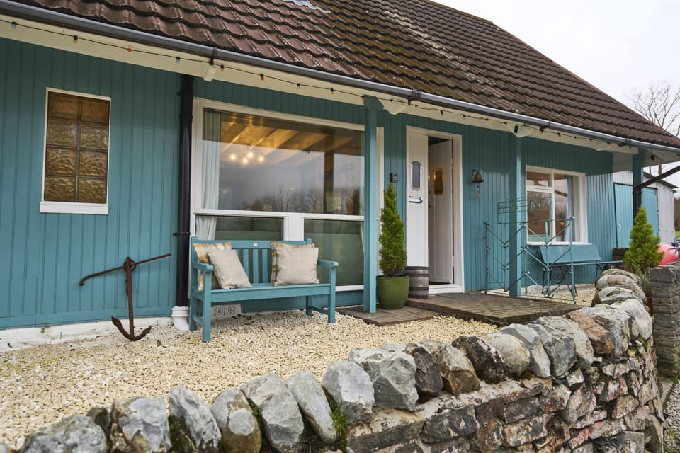 front of house overlooking Loch Fyne