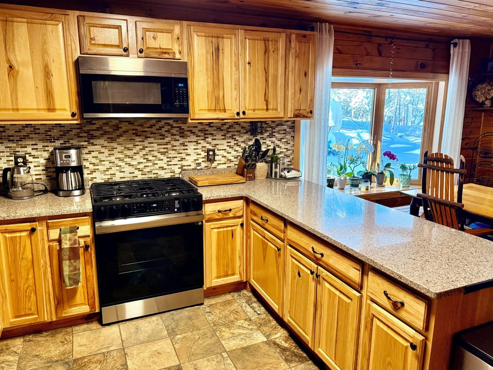 New kitchen appliances.