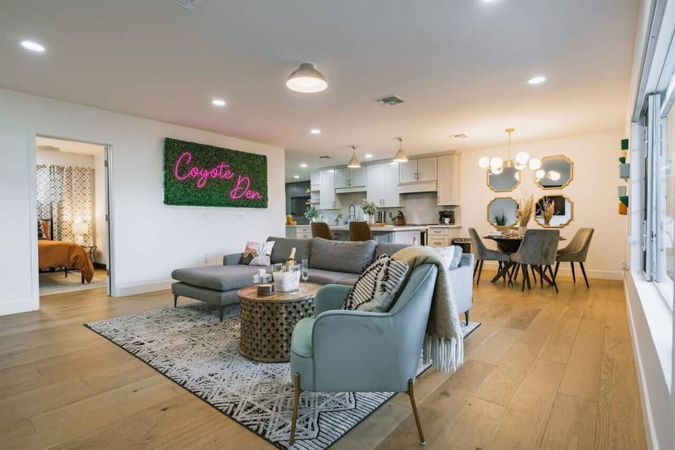 Large Open Living Room to entertain