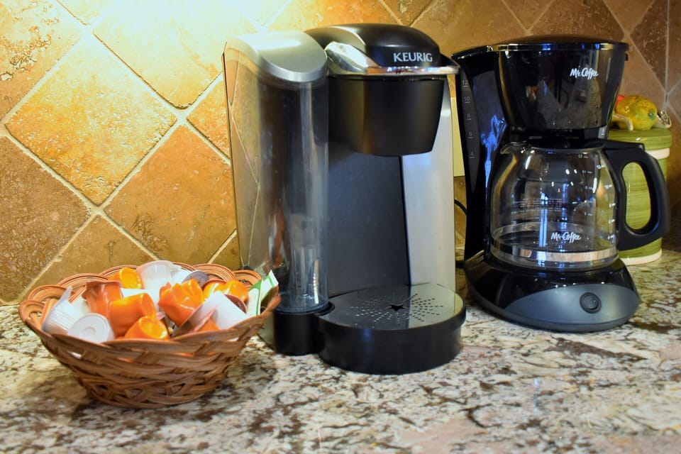 Keurig and Mr. Coffee Pot 
