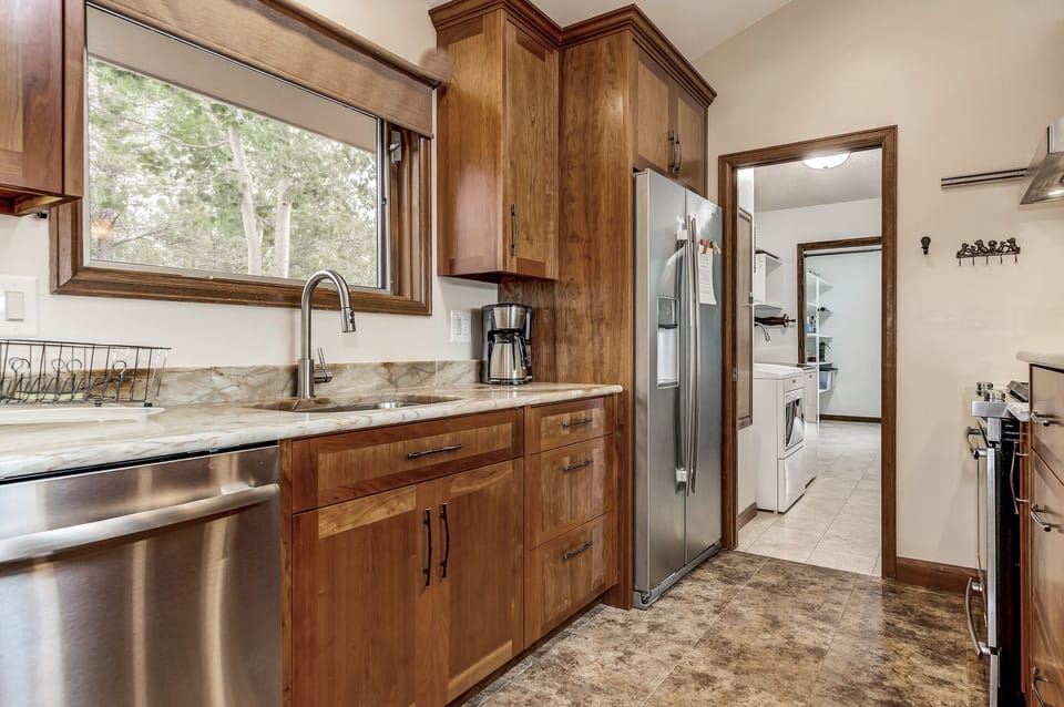 Updated modern kitchen