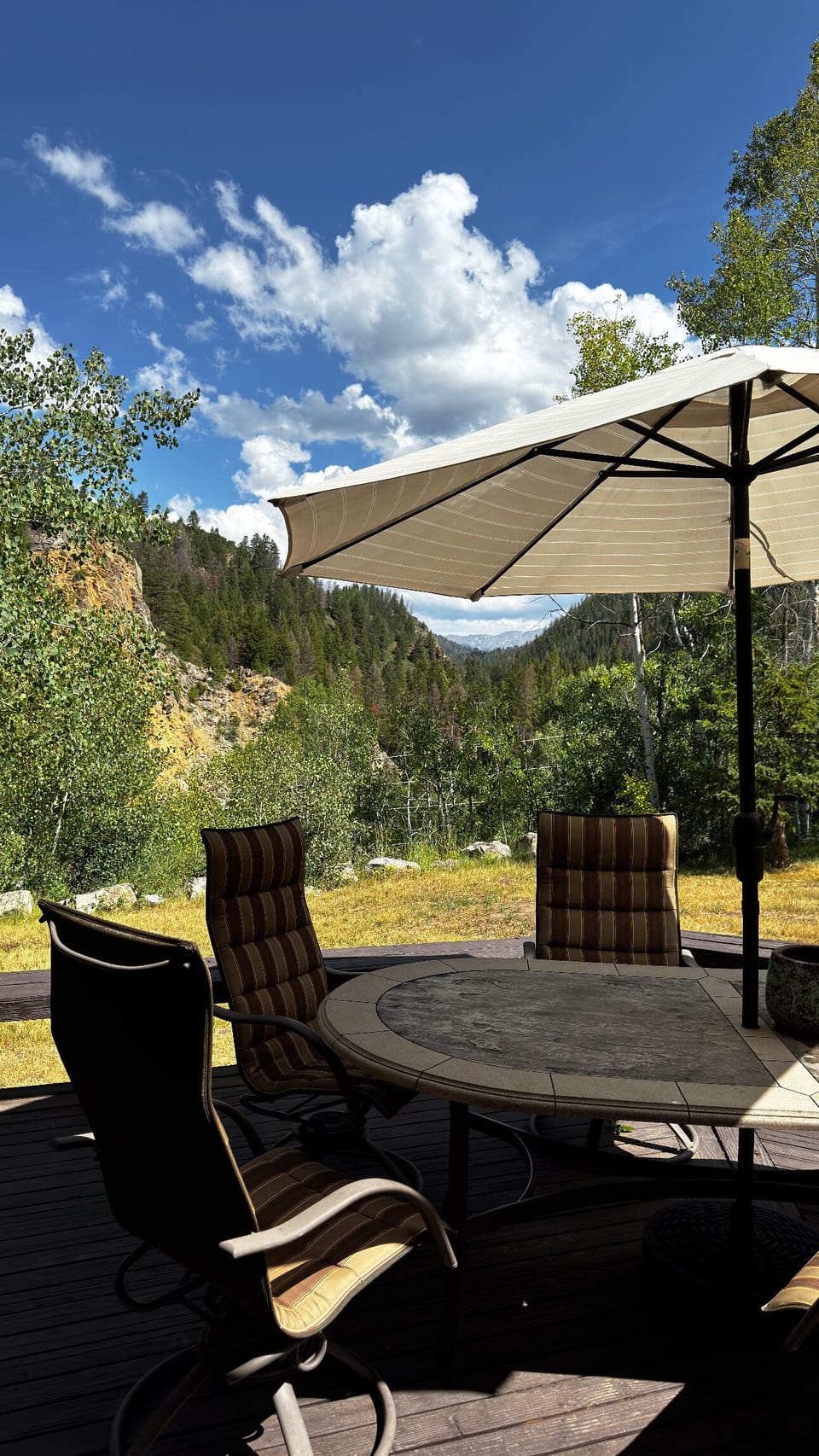 Outdoor dining