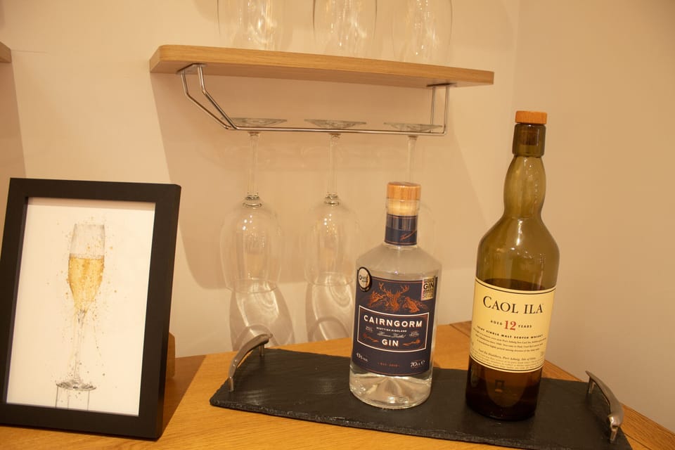Whatever your tipple you will enjoy the dining space