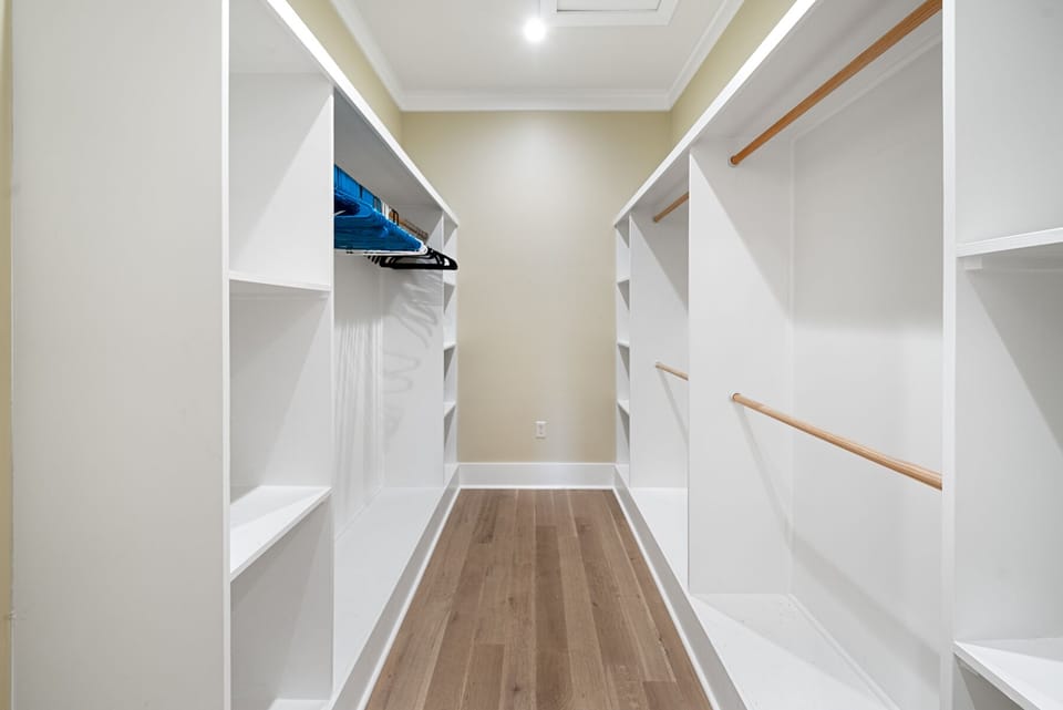 All Decked Out | 2nd Floor Master Closet | The Preserve at Grayton Beach | 30A
