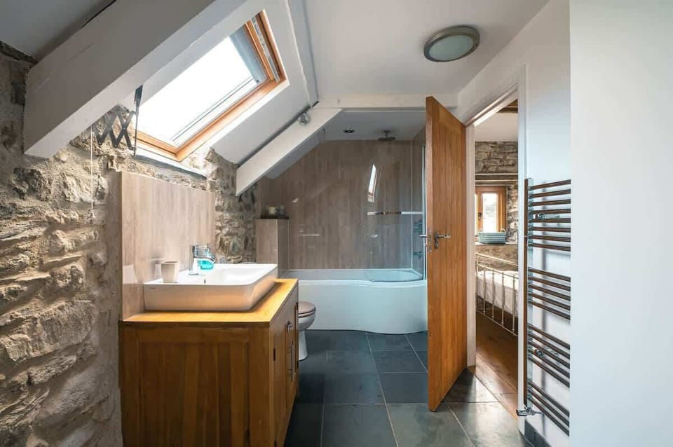 Shower over bath