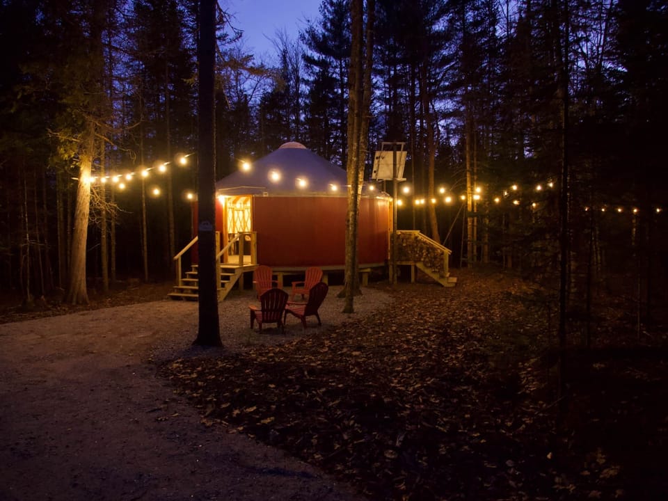 Night time at "The Bear"
