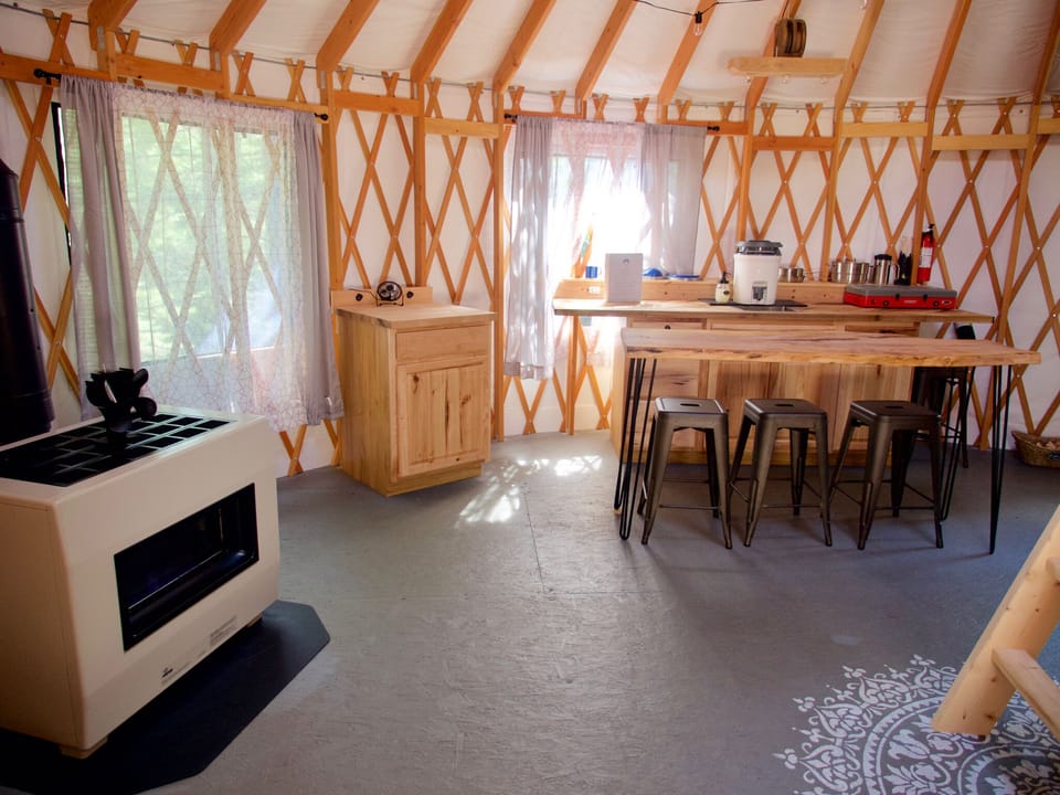 Kitchenette and propane heat