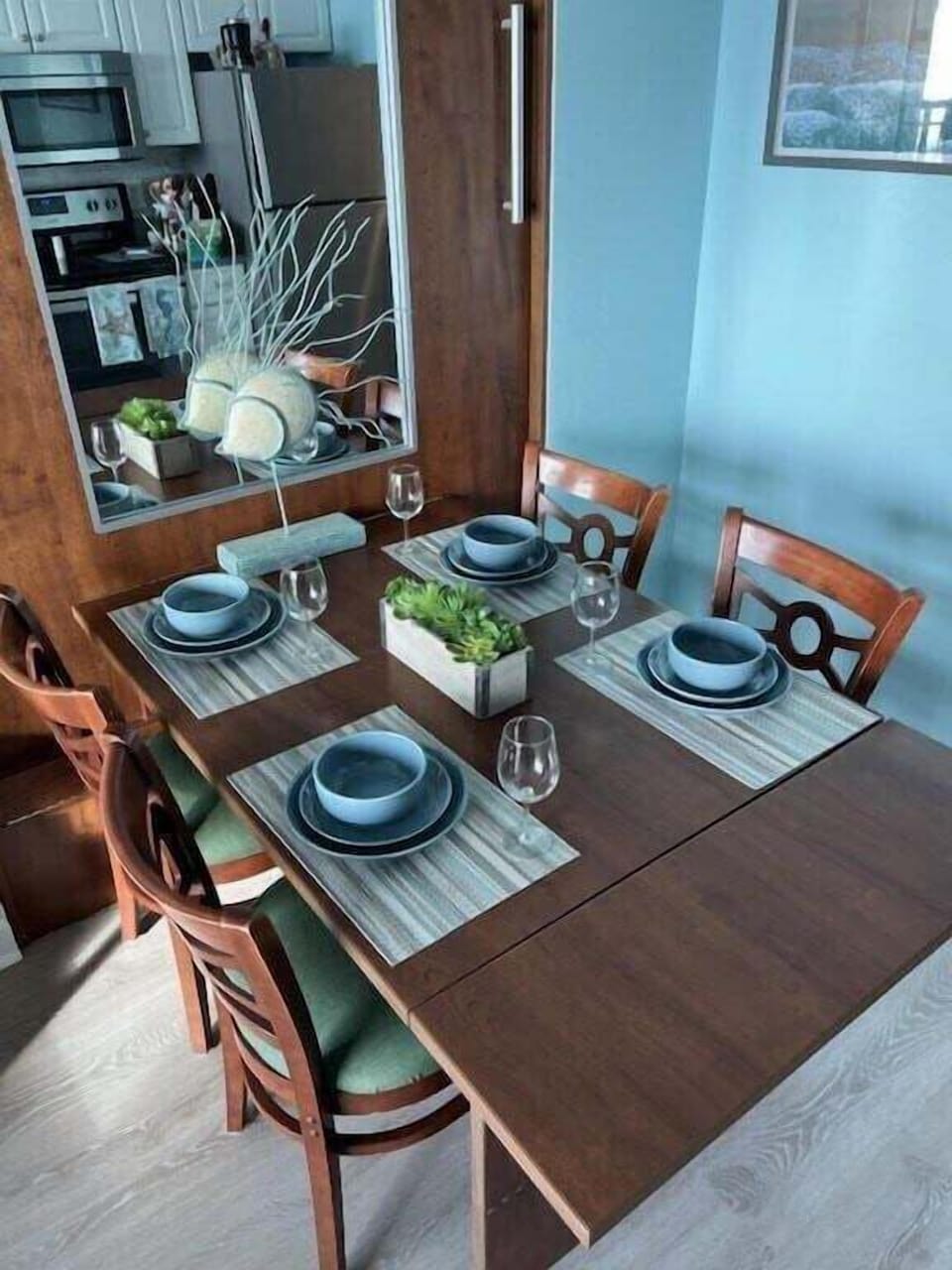 Table converts to a Murphy Bed with a simple pull