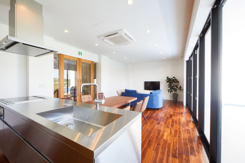 Elite Villa, 2 Bedrooms, Non Smoking (Construction ongoing nearby, View differs from photo) | Private kitchen | Full-size fridge, microwave, stovetop, toaster