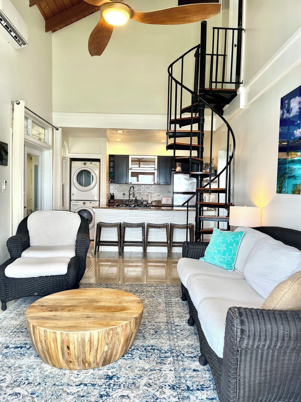 Living Room and Kitchen