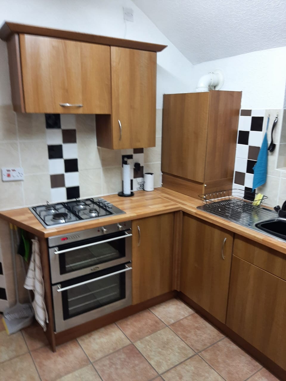 Modern oven and hob