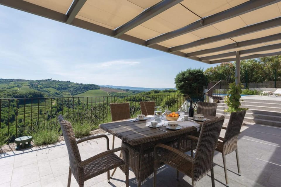 Family Villa, Multiple Bedrooms, Refrigerator & Microwave (Luxury Villa Eva Pool Whirlpool &) | Outdoor dining