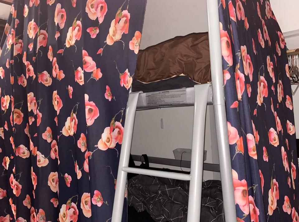 Blackout drapes, soundproofing, free WiFi, bed sheets