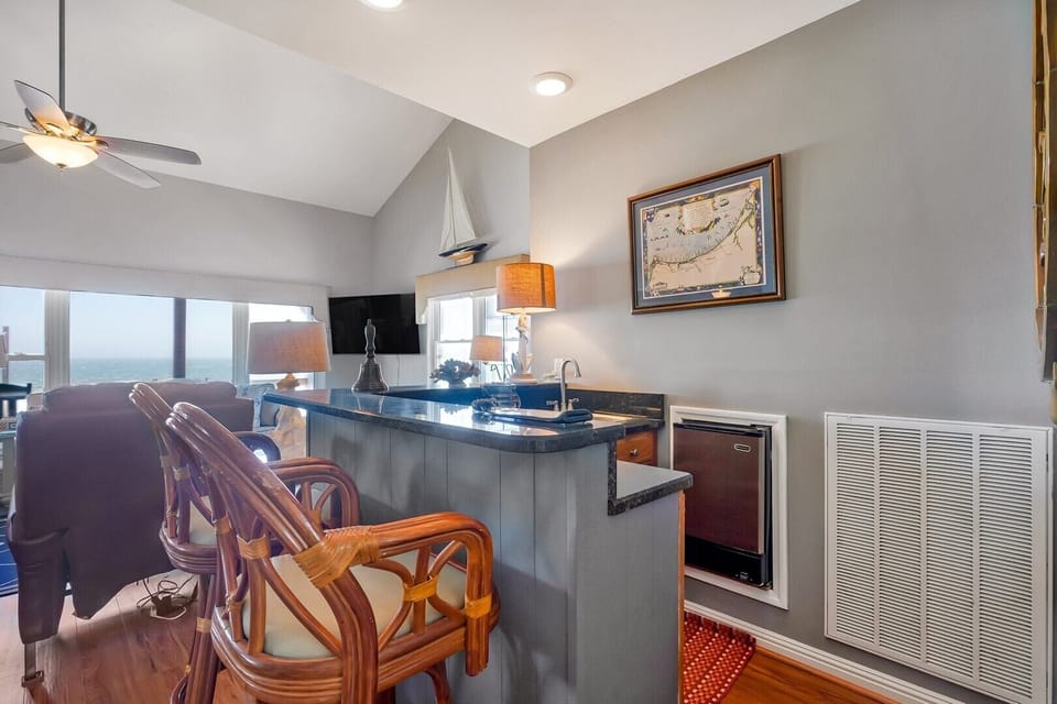 Wet Bar in Living Room