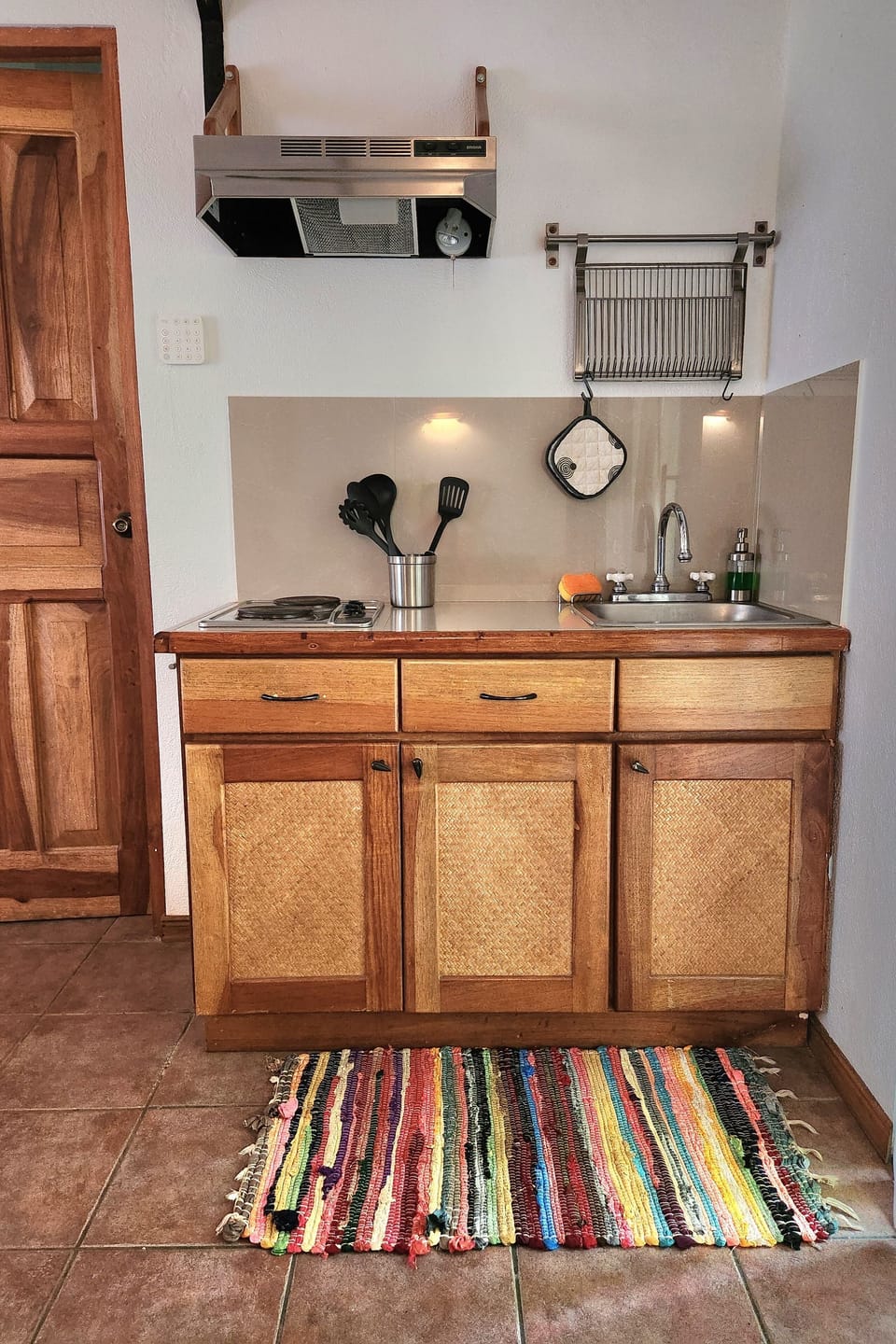 Kitchenette in casita 1.