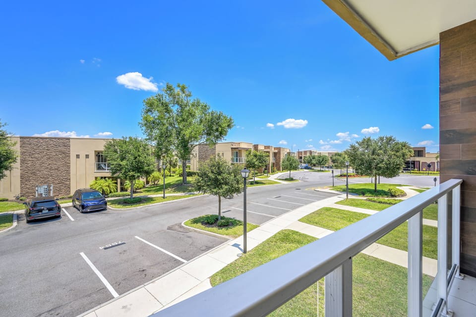 View from balcony