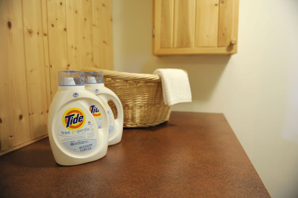 All sheets and towels are laundered with hypo-allergenic detergent 