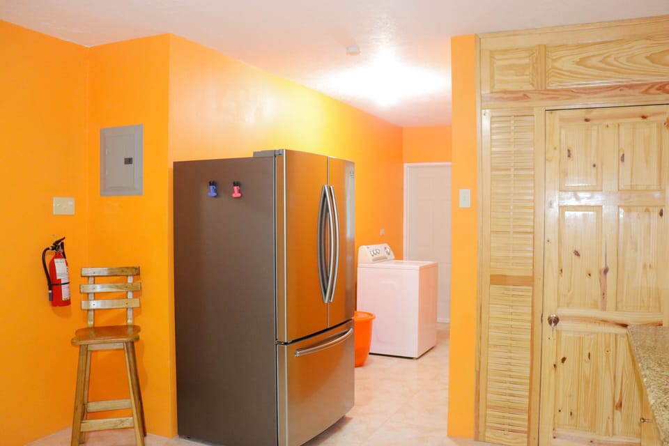 Kitchen into Laundry