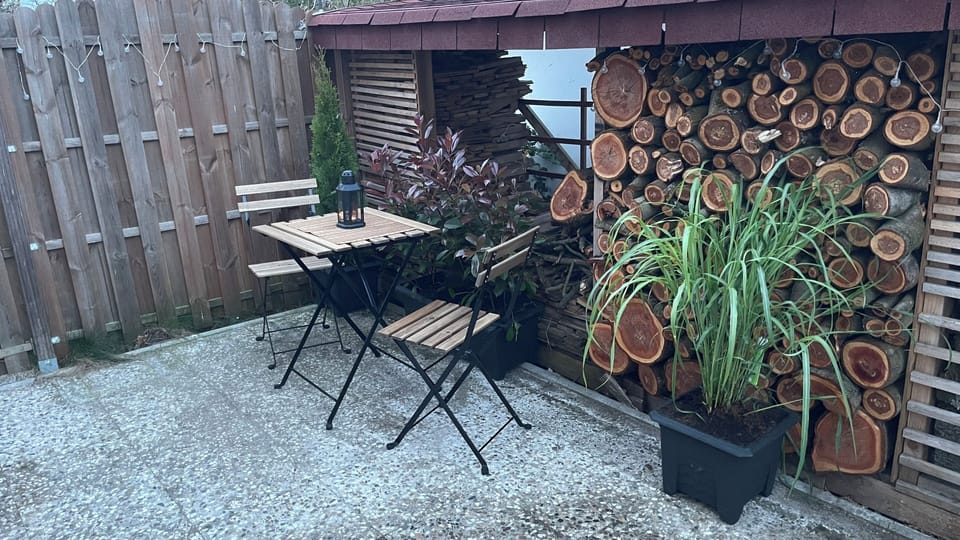 Apartment, 1 Bedroom, Patio, Garden View | Outdoor dining