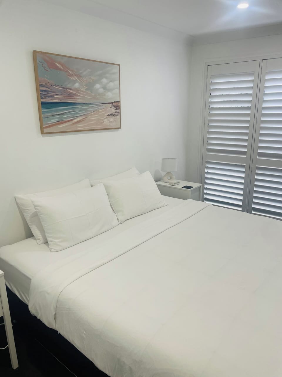 King Size Bed with remote to control firmness/softness 