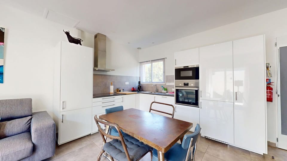 Villa Deluxe avec SPA privatif (Cubic) | Private kitchen | Full-size fridge, microwave, oven, stovetop