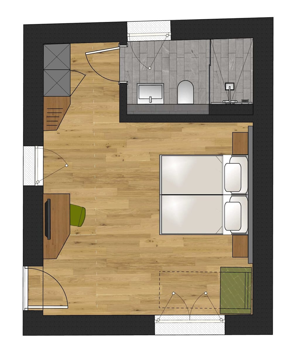 Superior Double Room | Premium bedding, pillowtop beds, in-room safe, desk