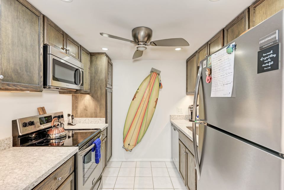 Fully updated kitchen for your vacation
