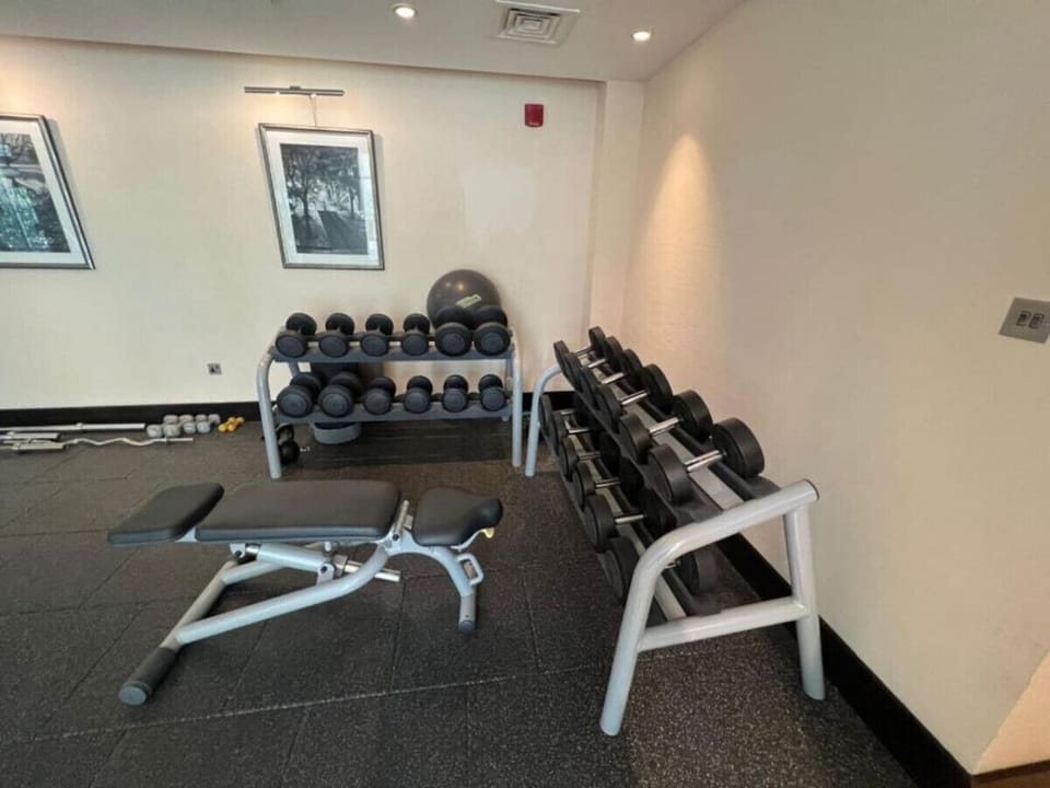 Fitness Room: Achieve your workout goals with our well-equipped space and motivating ambiance!
