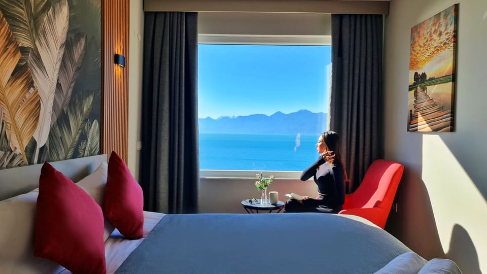 Double Room, Balcony, Sea View | Beach/ocean view