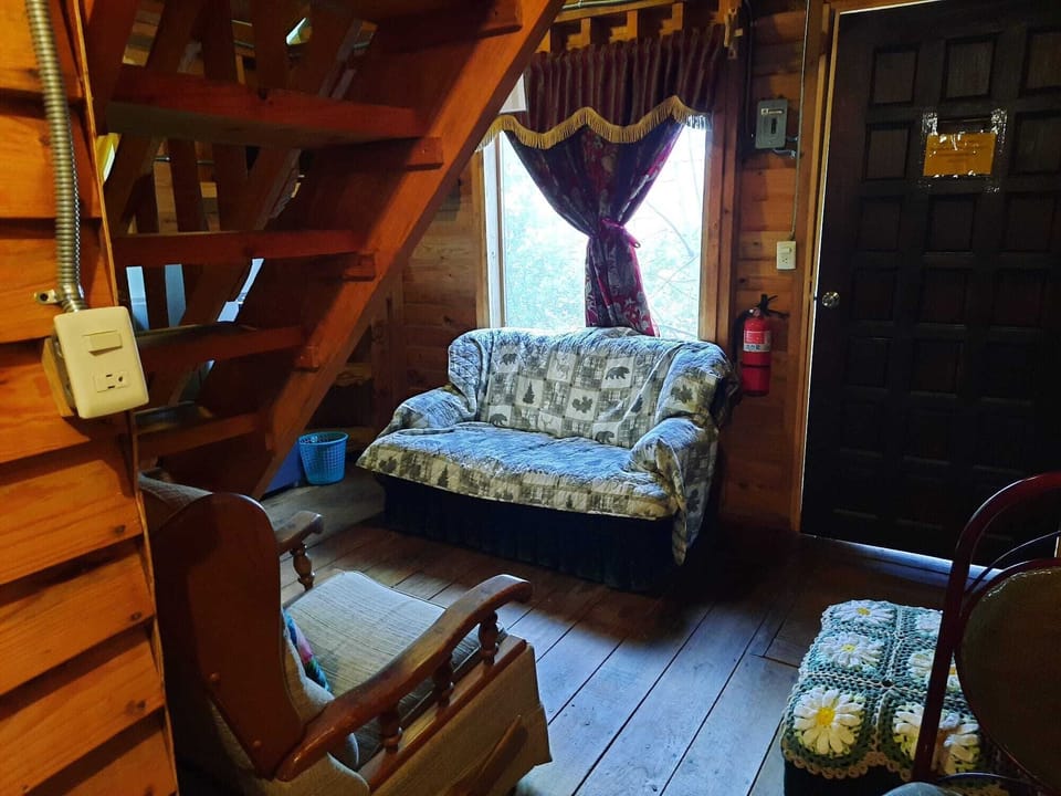 Basic Cabin (Flamingo) | Living area