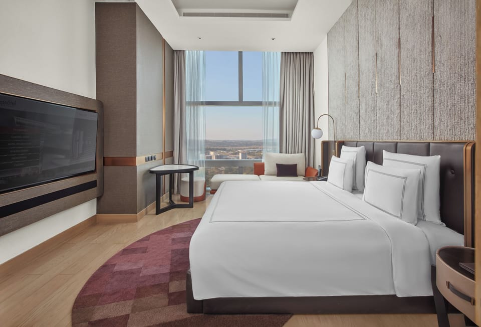 Swiss, Presidential Suite | Memory foam beds, minibar, in-room safe, desk