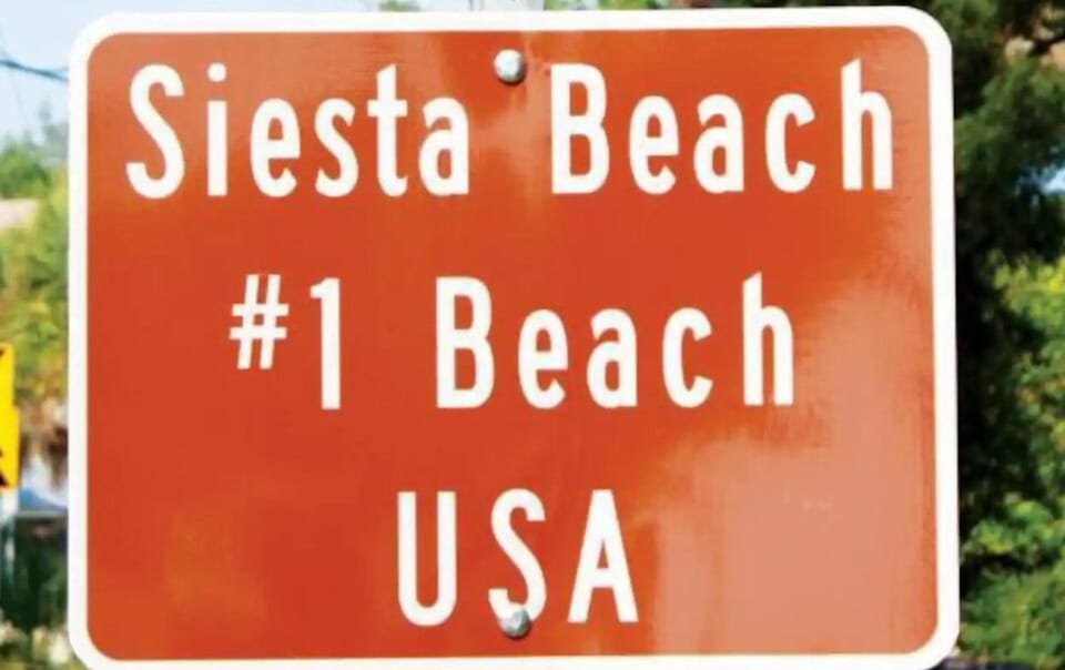 Siesta Key voted one of the most beautiful beaches in the U.S.