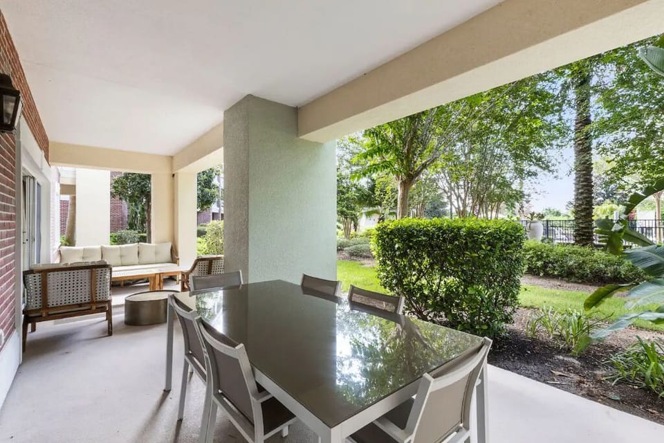 Outdoor dining room table