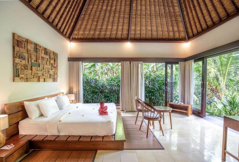 Tropical Jungle Villa with Free Benefit | 1 bedroom, premium bedding, individually decorated
