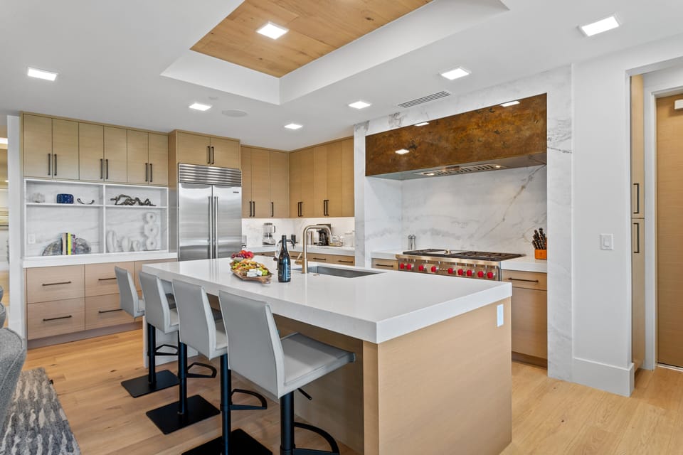 Indoors, Kitchen, Kitchen Island, Flooring, Floor