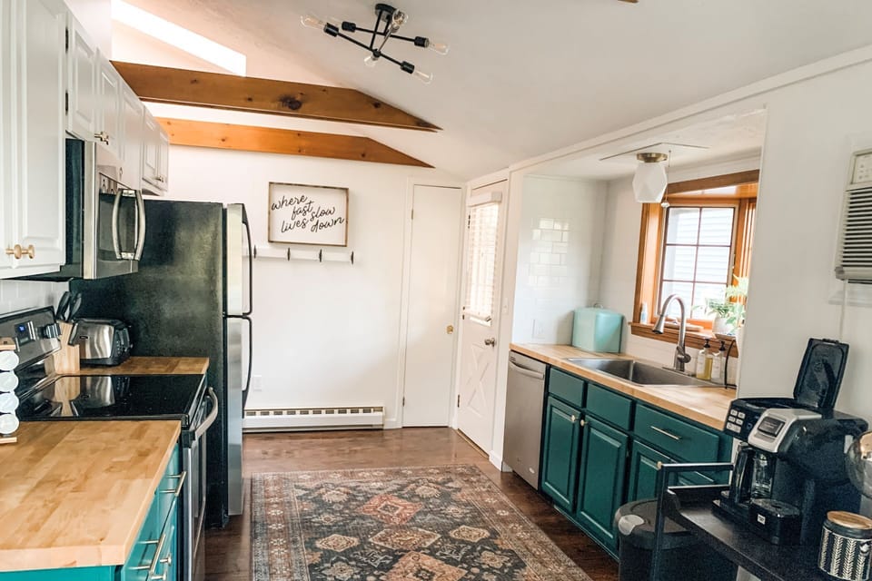 Kitchen from dining room